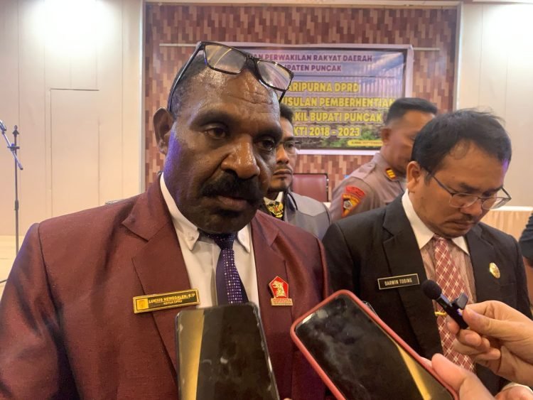 DPRD Puncak Rekomendasi 3 Nama Ganti Willem Wandik