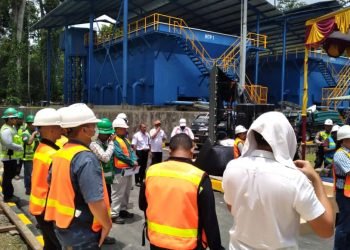 Proses persiapan serah terima pengolahan air bersih dari PT. Freeport Indonesia kepada Pemerintah Kabupaten Mimika
