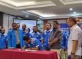 Prosesi pelantikan DPC KNPI tingkat distrik di Hotel Cendrawasih 66