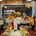 Para pemenang lomba fashion show saat foto bersama pengurus GOW Kabupaten Mimika usai kegiatan lomba
