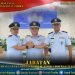 Pangkoopsud III Marsda TNI Donald Kasenda, S.T., S.I.P., M.M. saat memimpin upacara serah terima jabatan Danlanud YKU Timika