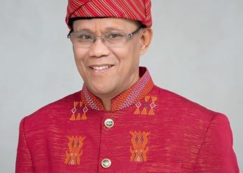 Ketua Ikatan Keluarga Toraja Mimika (IKTM) Yusuf Rombe Pasarrin