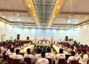 Suasana rapat kerja pengurus PPTM periode 2023-2026