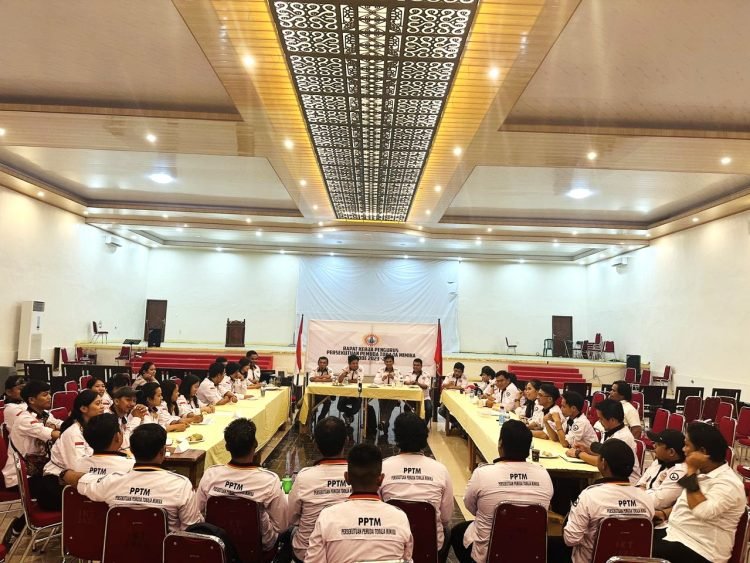 Suasana rapat kerja pengurus PPTM periode 2023-2026