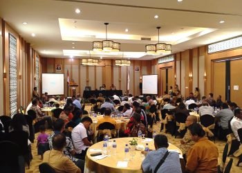 Suasana rapat persiapan Paskah PGGM, Pemkab Mimika dan perwakilan gereja-gereja Mimika