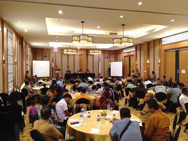 Suasana rapat persiapan Paskah PGGM, Pemkab Mimika dan perwakilan gereja-gereja Mimika