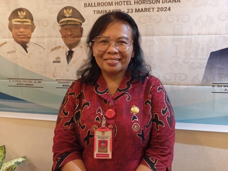 Kepala Bappeda Kabupaten Mimika, Ir. Yohana, M.Si