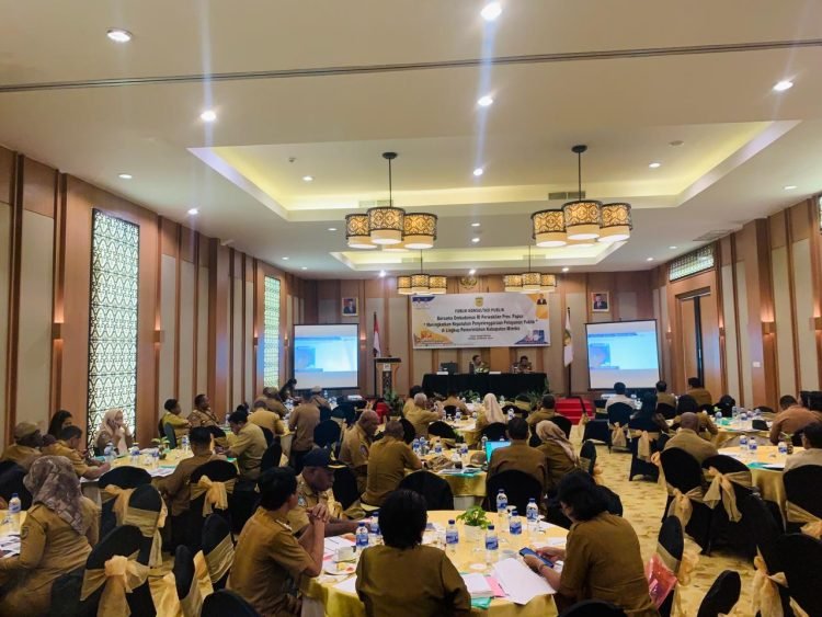 Tampak suasana kegiatan Forum Konsultasi Publik bersama Ombudsman RI Perwakilan Provinsi Papua