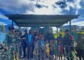 Satgaster 754 Habema Gaungkan Program TNI Manunggal Air di Intan Jaya