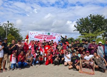 Foto bersama usai pembukaan kegiatan lomba semarak HUT RI ke-79