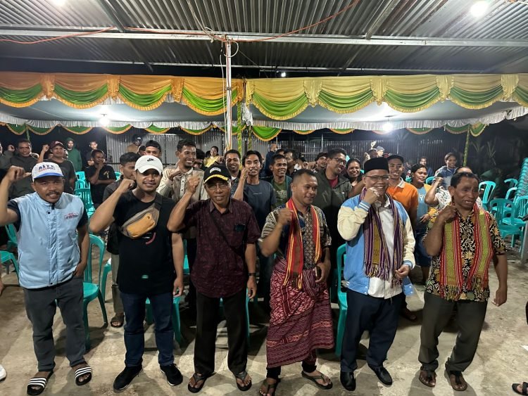 Disambut Secara Adat, AIYE Raih Dukungan dari Keluarga Dawan NTT di Mimika