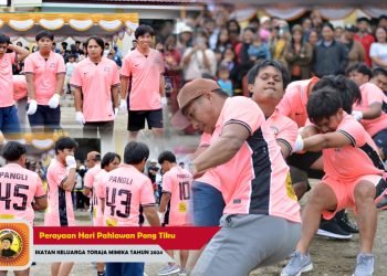 Warga IKT Mimika Antusias Ramaikan Perlombaan Hari Pahlawan Pongtiku 2024