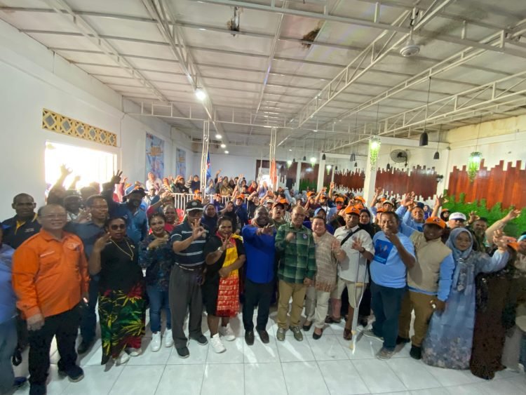 Relawan Pelangi Nusantara Siap Menangkan AIYE di Pilkada Mimika