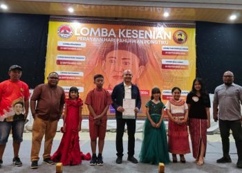 Persekutuan Palangi’ Raih Juara I Lomba Solo Anak Hari Pahlawan Nasional Pongtiku IKT Mimika Tahun 2024
