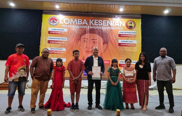 Persekutuan Palangi’ Raih Juara I Lomba Solo Anak Hari Pahlawan Nasional Pongtiku IKT Mimika Tahun 2024
