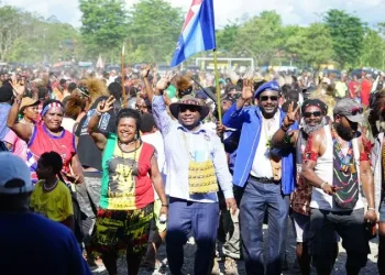 Ribuan Warga SP 12 Siap Menangkan AIYE