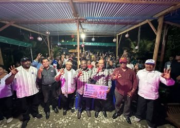 Warga Kampung Nawaripi Bulatkan Suara Dukung AIYE