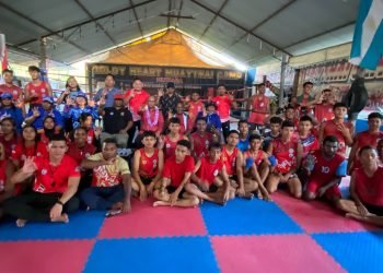 Temui Atlet Muaythai, AIYE Komitmen Majukan Prestasi Olahraga Mimika