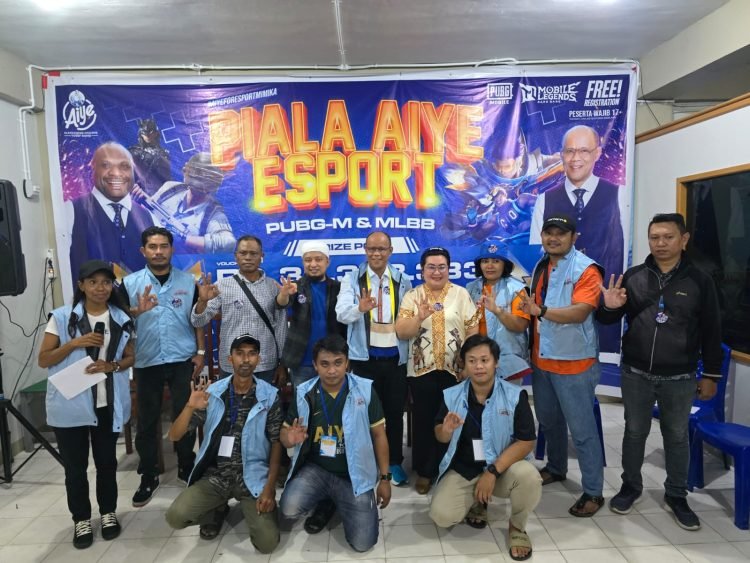 Gelar Turnamen, AIYE Komitmen Kembangkan Esport di Mimika