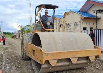 Perbaikan Jalan Perumahan Griya Intan I Jadi Bukti Janji AIYE Kepada Warga