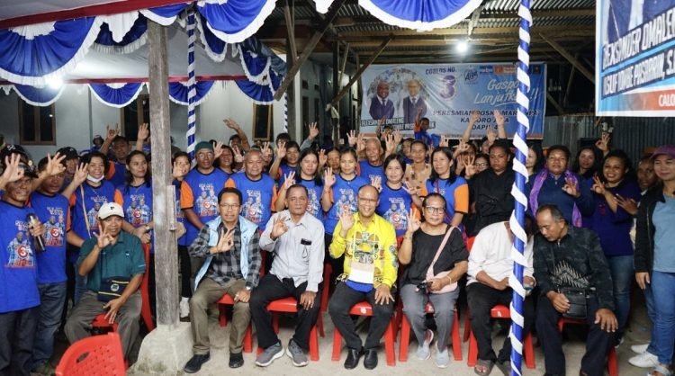 Resmikan Posko Kemenangan Nawaripi, AIYE Janji Akan Benahi Zonasi Pendidikan