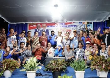 AIYE Resmikan Posko Gabungan Kompleks Lorong Sesean. Warga: Kami Siap Berjuang Untuk Menangkan AIYE