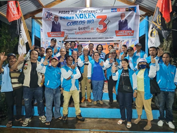 Relawan Sobat Noken Inauga Siap Menangkan AIYE