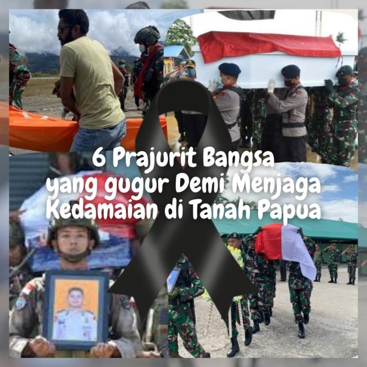 37 Prajurit TNI/Polri Gugur di Papua Selama Tahun 2024