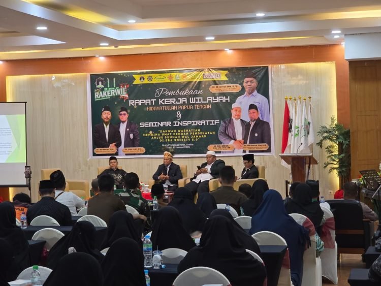 Hidayatullah Papua Tengah Gelar Rakerwil dan Seminar Inspiratif
