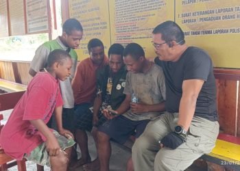 Wakaops Damai Cartenz-2025 Berbagi Keceriaan dengan Anak-Anak Yalimo Papua