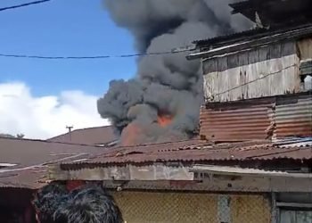 Lagi, Kebakaran Kembali Terjadi di Timika. Tiga Kamar Kos-Kosan Ludes Dilalap Api