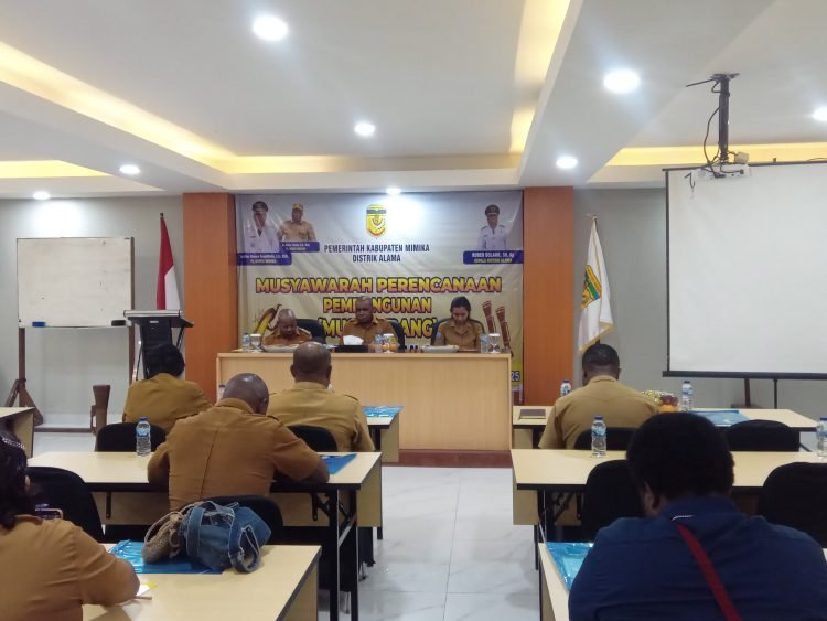 Distrik Alama Serap Aspirasi Masyarakat Lewat Musrenbang