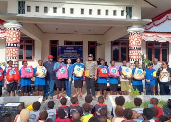 Peringati Injil Masuk Tanah Papua ke-170, TP-PKK Mimika Gelar Pelayanan Kasih ke Atuka Distrik Mimika Tengah