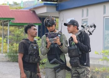 Jaga Stabilitas Keamanan, Satgas Ops Damai Cartenz 2025 Pantau Yalimo dari Udara