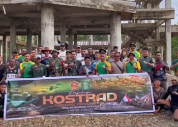 Prajurit Yonif 754/20/3 Kostrad Gelar Karya Bakti di GKI Pengharapan Pondok Amor dan Masjid Baitul Maqfiroh SP3