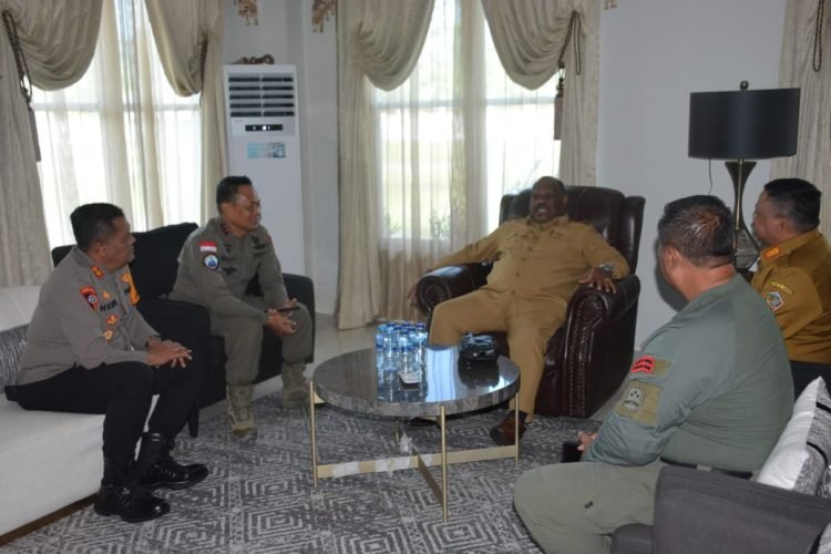 Penguatan Sinergi Satgas Damai Cartenz, Polres, dan Muspida Yahukimo Jaga Stabilitas Keamanan