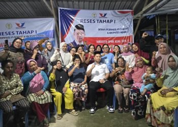 Darwin Rombe Gelar Reses Perdana di Kelurahan Wanagon dan Timika Jaya