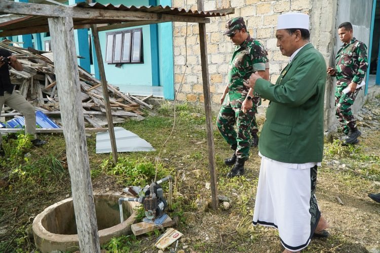 Danrem 172/PWY Tinjau Lokasi TNI Manunggal Air di Kerom dan Jayapura