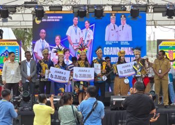 Bapenda Gelar Lomba Duta Pajak Daerah Tahun 2025, SMA Negeri I Mimika Raih Juara I