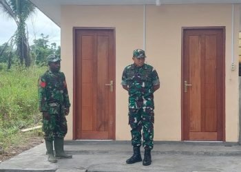 Dansatgas TMMD: Jelang Penutupan, Semua MCK di Pigapu Sudah Siap Digunakan