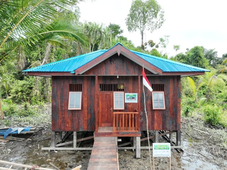 Satgas TMMD Rampungkan Pembangunan 5 Unit Rumah Warga
