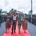 Tarian Seka Warnai Penyambutan Pangdam XVII/Cenderawasih di Kodim 1710/Mimika