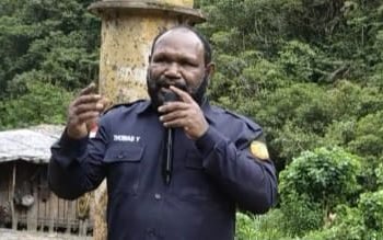 Ingin Pembangunan Berjalan Lancar, Kepala Distrik Tembagapura Minta Stigma Zona Merah Dihilangkan