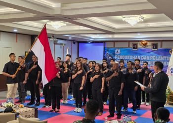 Dikukuhkan Sebagai Ketua Muaythai Mimika, Fandanita Silimang: Kita Harus Berprestasi dan Juara