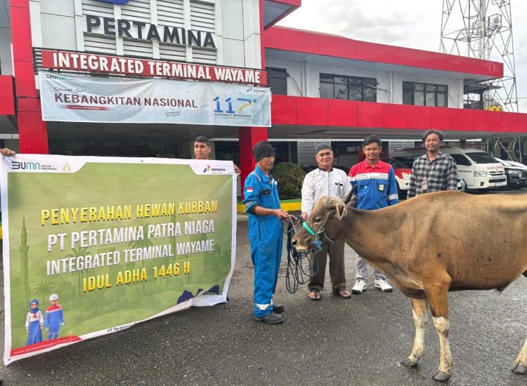 Rayakan Idul Adha 1446 H, Pertamina Patra Niaga Regional Papua Maluku Salurkan 136 Hewan Kurban di Wilayah Ring 1 Perusahaan