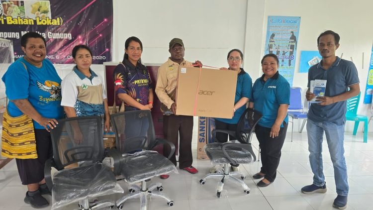 DP3AP2KB Mimika Dirikan Rumah Data di Kampung Mimika Gunung Distrik Kuala Kencana