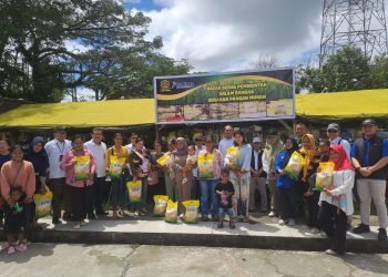 Bazar Murah Brigif 20/IJK/3 Kostrad Disambut Meriah Warga Mimika