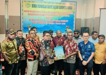 DPRK Mimika Serahkan 7 Rancangan Ranperda ke Kementerian Hukum Provinsi Papua