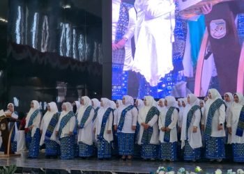 Ketua BKMT Mimika Lantik Pengurus HIMTAK Mimika Periode 2025-2030