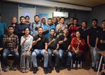 Satgas Ops Damai Cartenz Jalin Silaturahmi dengan Wartawan Timika